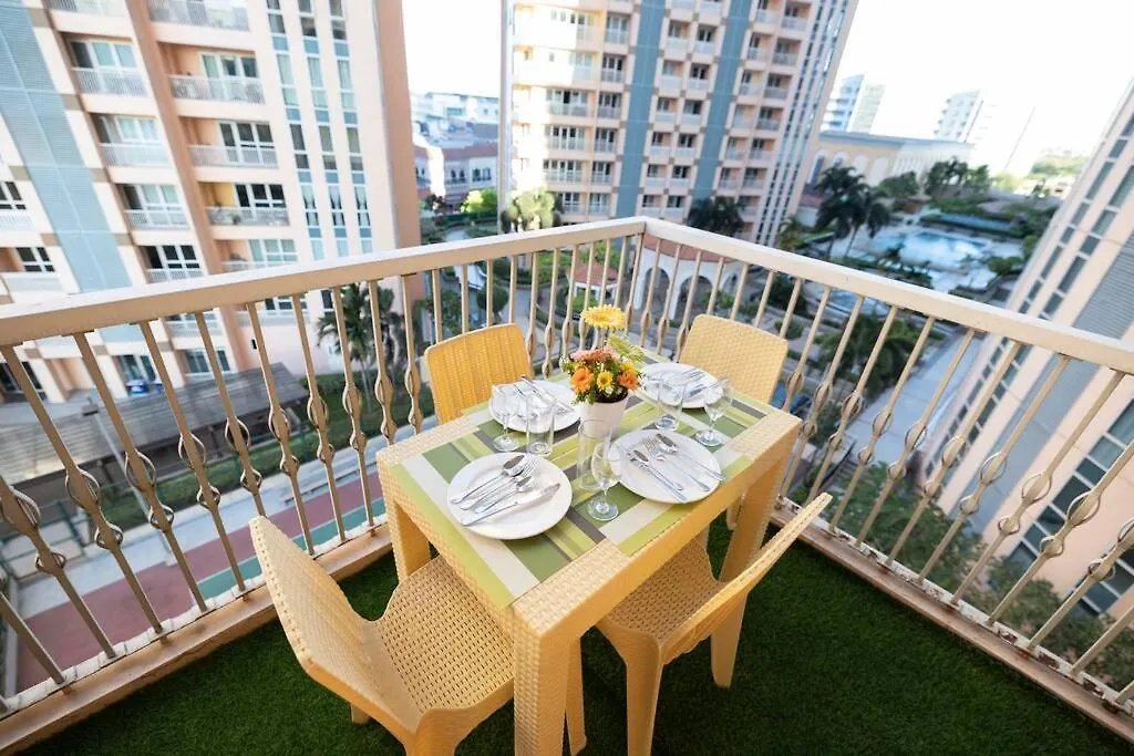 アパート A2J Luxury 1Br Balcony Venice Suite Near Malls マニラ市 フィリピン